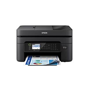 Epson Workforce WF-2930 Wireless All-in-One Printer with Scan, Copy, Fax, Auto Document Feeder, Automatic 2-Sided Printing and 1.4″ Color Display