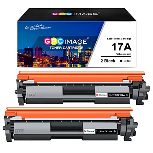 GPC Image Compatible Toner Cartridge Replacement for HP 17A CF217A Toner Compatible with Laserjet Pro M102w M130nw M130fw M130fn M102a M130a Pro MFP M130 M102 Series Printer (2 Black) | The Storepaperoomates Retail Market - Fast Affordable Shopping