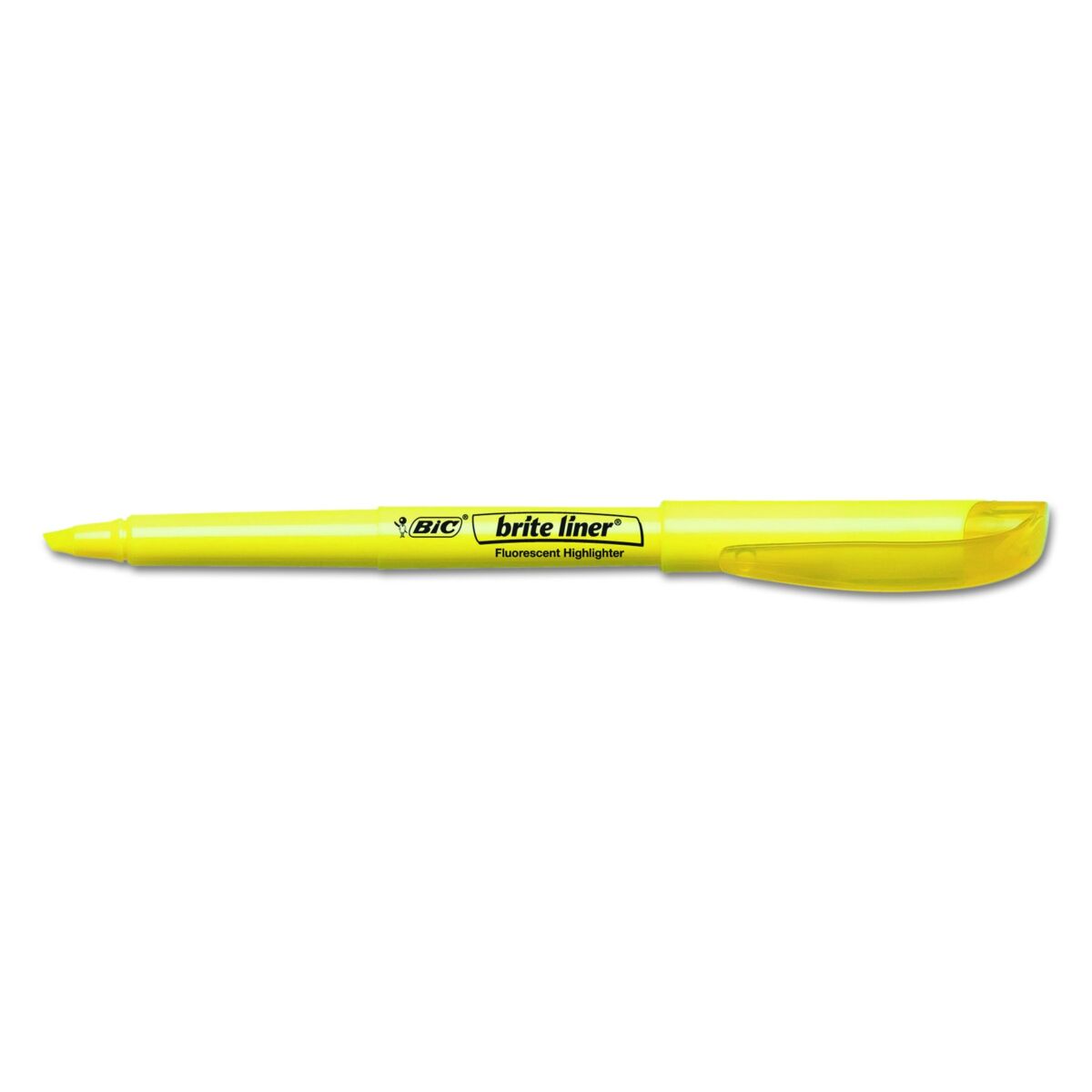 BIC Brite Liner Highlighter, Assorted Colors, 5-Count, Chisel Tip for Broad Highlighting or Fine Underlining | The Storepaperoomates Retail Market - Fast Affordable Shopping