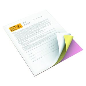 Xerox 3R12425 Revolution Digital Carbonless Paper, 8 1/2 x 11, White/Canary/Pink (Case of 5000 Sheets)