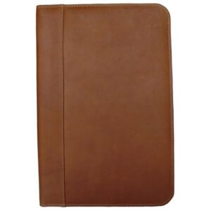 Piel Leather Legal-Size Open Notepad, Saddle, One Size
