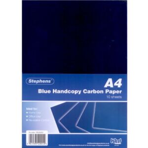 Stephens Handcopy Carbon Paper Blue A4 (10 Sheets)
