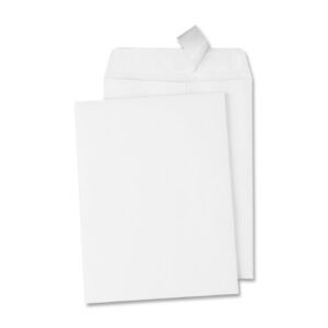 Quality Park 6 x 9 Catalog Envelopes with Self Seal Closure, for Mailing, Storage and Organizing, 28 lb. White Wove, 100 per Box (QUA44182)
