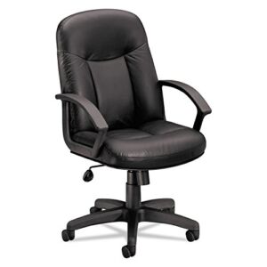 BSXVL601ST11 – Basyx VL601 Series Leather Mid-Back Swivel/Tilt Chair