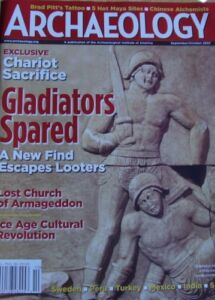 Archaeology Magazine September October 2007 Gladiators