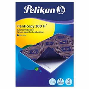 Pelikan Dupa Plenticopy 200H 434738 Carbon Paper A4 Blue 10 Sheets