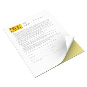 Xerox Premium Digital Carbonless Paper 2-Part Straight Collated White/Yellow, 8.5″ x 11″ (3R12420)