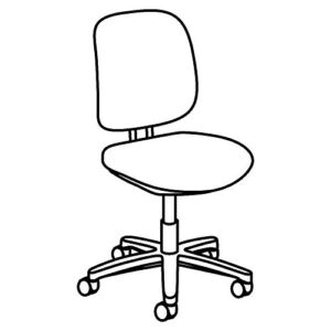 The HON Company Task Chair, Black Cu10