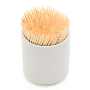 Bona Mensa Porcelain Toothpick Holder Dispenser For Home Kitchen Restourant