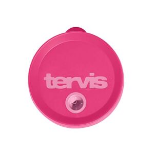Tervis Straw Lid Made in USA Double Walled Insulated Tumbler Travel Cup Keeps Drinks Cold & Hot, Fits 24oz Tumblers & 16oz Mugs, Passion Pink