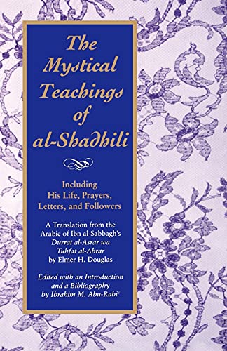 The Mystical Teachings of Al-Shadhili (Suny Series in Islam) | The Storepaperoomates Retail Market - Fast Affordable Shopping