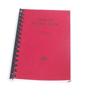 Broadman Church Supplies Finance Record Book for Small Churches