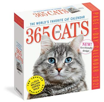 365 Cats Page-A-Day Calendar 2021 | The Storepaperoomates Retail Market - Fast Affordable Shopping