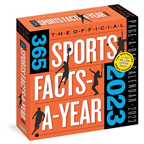 Official 365 Sports Facts-A-Year Page-A-Day Calendar 2023: Trivia, Record-Breaking Feats, Come From Behind Wins & Quotes | The Storepaperoomates Retail Market - Fast Affordable Shopping