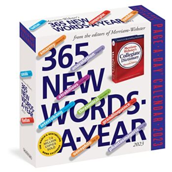 365 New Words-A-Year Page-A-Day Calendar 2023: From the Editors of Merriam-Webster | The Storepaperoomates Retail Market - Fast Affordable Shopping