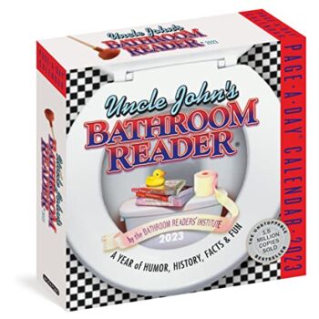 Uncle John’s Bathroom Reader Page-A-Day Calendar 2023: A Year of Humor, History, Facts & Fun | The Storepaperoomates Retail Market - Fast Affordable Shopping