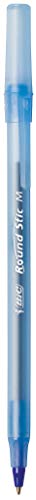 BIC Round Stic Xtra Life Ballpoint Pen, Medium Point (1.0mm), Blue, 10-Count | The Storepaperoomates Retail Market - Fast Affordable Shopping