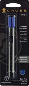 Cross Ballpoint Pen Refill – Blue – Fine – Dual Pack