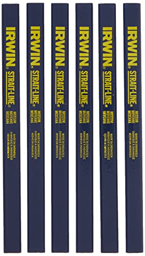IRWIN Carpenter Pencil, Medium Lead, 6-Piece (66400) | The Storepaperoomates Retail Market - Fast Affordable Shopping