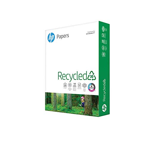 HP Printer Paper | 8.5 x 11 Paper | 30% Recycled Paper | 1 Ream – 500 Sheets | 92 Bright | Made in USA – FSC Certified |112100R | The Storepaperoomates Retail Market - Fast Affordable Shopping