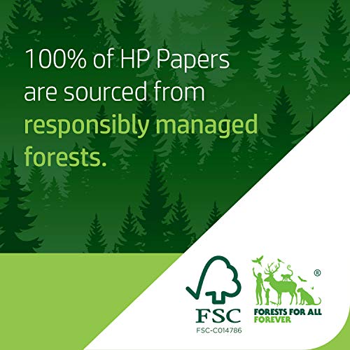 HP Printer Paper | 8.5 x 11 Paper | 30% Recycled Paper | 1 Ream – 500 Sheets | 92 Bright | Made in USA – FSC Certified |112100R | The Storepaperoomates Retail Market - Fast Affordable Shopping
