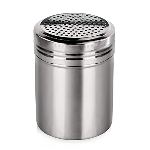New Star Foodservice 28478 Stainless Steel Dredge Shaker, 10-Ounce, Set of 2 | The Storepaperoomates Retail Market - Fast Affordable Shopping