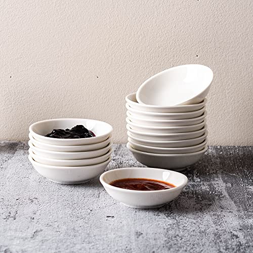 12 Pack Soy Sauce Dishes Ceramic Dip Bowls Set, 1.2 Oz Dipping Sauce Bowls/Dishes, Sauce Dish for Ketchup, Soy, BBQ, Sushi, Party | The Storepaperoomates Retail Market - Fast Affordable Shopping