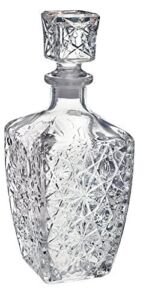 Liquor Bottle Decanter with Stopper Glass (Liquor Bottle 760ML 26 Ounces)