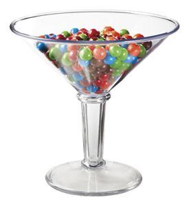 G.E.T. Shatterproof Jumbo Martini Cocktail Glass, BPA Free, 48 Ounce, Clear