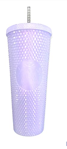 Starbucks 2021 Holiday Icy lilac Bling Studded Cold Cup Tumbler 24oz | The Storepaperoomates Retail Market - Fast Affordable Shopping