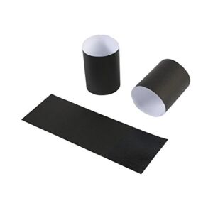 Gmark Paper Napkin Band Box of 500 (Black), Paper Napkin Rings self Adhesive GM1049A