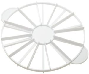 Ateco Cake Portion Marker, 10 or 12 Slices, Works for Cakes Up To 16-Inches Diameter