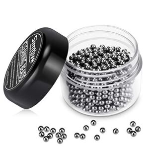 Simtive 1000 PCS Decanter Cleaning Beads, Cleaner for Wine Decanter, Carafe and Vase, 304 Stainless Steel Cleaning balls
