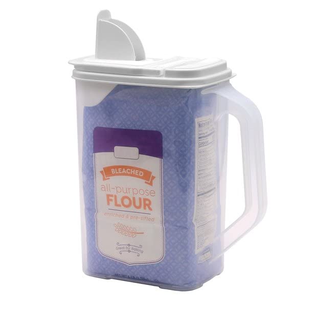 Buddeez Sugar Keeper & More [Flip-up Pour SPOUT] BPA Free [Easy-Grip Handle] Made in USA | The Storepaperoomates Retail Market - Fast Affordable Shopping