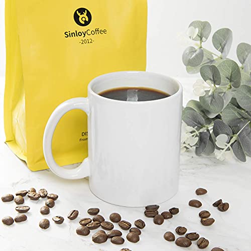 Gonioa 11oz Blank Ceramic Mugs,Blank coated cup,Sublimation Blanks Mugs,Classic Cup for Coffee, Milk, Hot Cocoa,Tea, Latte and DIY Yourself(Coffee Mugs Set of 6) | The Storepaperoomates Retail Market - Fast Affordable Shopping