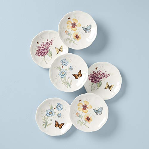 Lenox 817046 Butterfly Meadow 6-Piece Tidbit Plate Set | The Storepaperoomates Retail Market - Fast Affordable Shopping