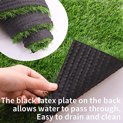 Aneco Artificial Grass Table Runners Carpet Roll Synthetic Grass Table Runner 12 x 108 Inch Grass Tabletop Decoration for Spring Fall Summer Holiday, Baby Shower, Wedding, Birthday, Banquet | The Storepaperoomates Retail Market - Fast Affordable Shopping