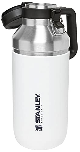 Stanley Go Growler, 64oz Stainless Steel Vacuum Insulated Beer Growler, Rugged Growler with Stainless Steel Interior, 24 Hours Cold and 4 Days Ice Retention | The Storepaperoomates Retail Market - Fast Affordable Shopping