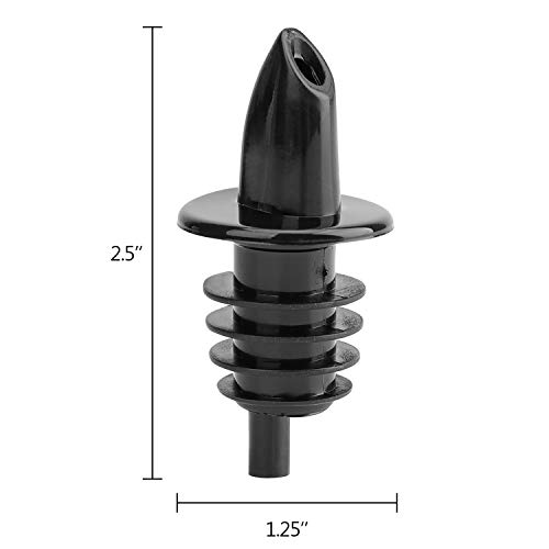 Hedume 50 Pack Bottle Pourers, Free Flow Pourers, Liquor Bottle Pourers Perfect for Pubs, Clubs, Restaurants, Bars, Coffee Shops and Diners | The Storepaperoomates Retail Market - Fast Affordable Shopping