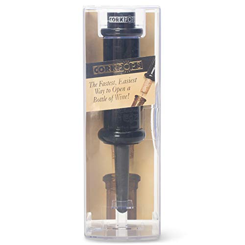 Cork Pops Black 6.5 Inch Original Wine Bottle Opener | The Storepaperoomates Retail Market - Fast Affordable Shopping
