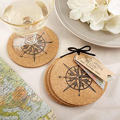 Tebery 20 Pack Round 3.9″ Absorbent Cork Coasters for Drinks in Office, Home, or Cottage -1/5″ Thick | The Storepaperoomates Retail Market - Fast Affordable Shopping