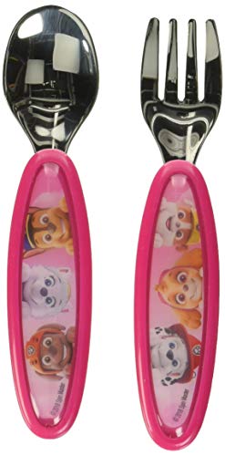 Playtex Mealtime Paw Patrol Utensils for Girls Including 1 Spoon and 1 Fork(Pack of 1) | The Storepaperoomates Retail Market - Fast Affordable Shopping