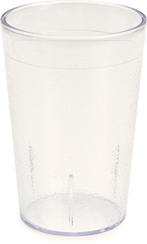 CFS 55268107 Stackable ShatterResistant Plastic Tumbler, 8 oz., Clear (Pack of 6) | The Storepaperoomates Retail Market - Fast Affordable Shopping