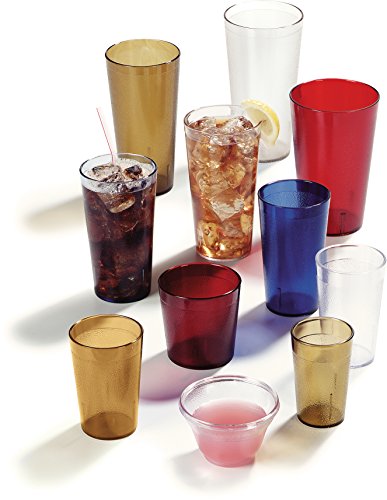 CFS 55268107 Stackable ShatterResistant Plastic Tumbler, 8 oz., Clear (Pack of 6) | The Storepaperoomates Retail Market - Fast Affordable Shopping