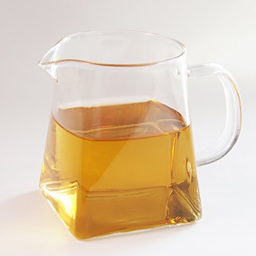 12 oz Pitcher Glass Tea Pitcher Small Glass Pitcher High Temperature Resistant Clear Glass Tea Cup Chinese Kungfu Teaset 350ml Fair Cups with Handle Cha Hai Gong Dao Bei Gongfu Teaware Drinkware | The Storepaperoomates Retail Market - Fast Affordable Shopping