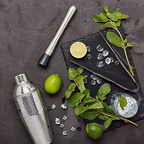 Kitchen Rest Muddler for Cocktails – 8inch Long 1pc Stainless Steel Fruit Crusher – Bar Tools for Home for Making Mojito Mix and Other Fruit Drinks | The Storepaperoomates Retail Market - Fast Affordable Shopping