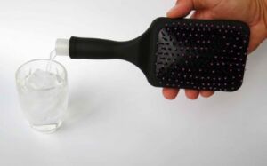 Binocktails Bev-Brush Paddle Hairbrush Secret Flask