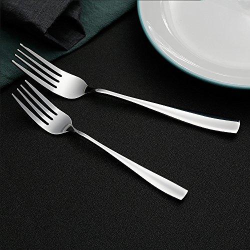Eslite Stainless Steel Dinner/Salad Forks Set,12-Piece,8 Inches | The Storepaperoomates Retail Market - Fast Affordable Shopping