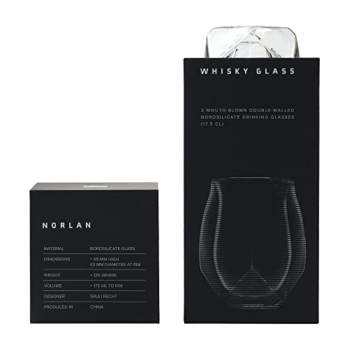 NORLAN Whisky Glass, Set of 2 | The Storepaperoomates Retail Market - Fast Affordable Shopping