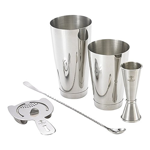 Barfly M37101 Basics Cocktail Set, 5-Piece, Stainless Steel | The Storepaperoomates Retail Market - Fast Affordable Shopping